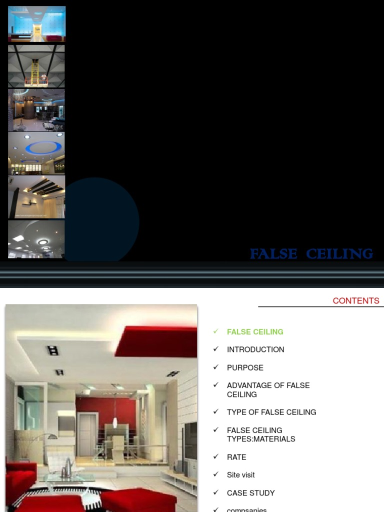 False Ceiling Drywall Ceiling