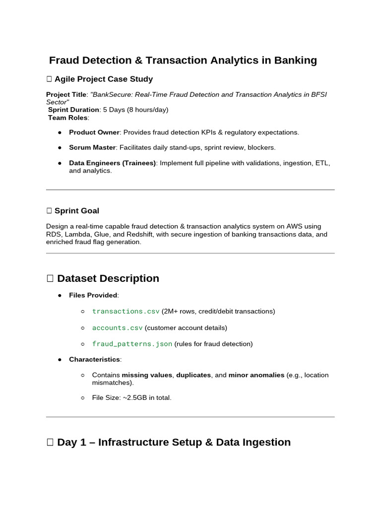 Real-Time Fraud Detection in Banking | PDF | Computing | Information ...