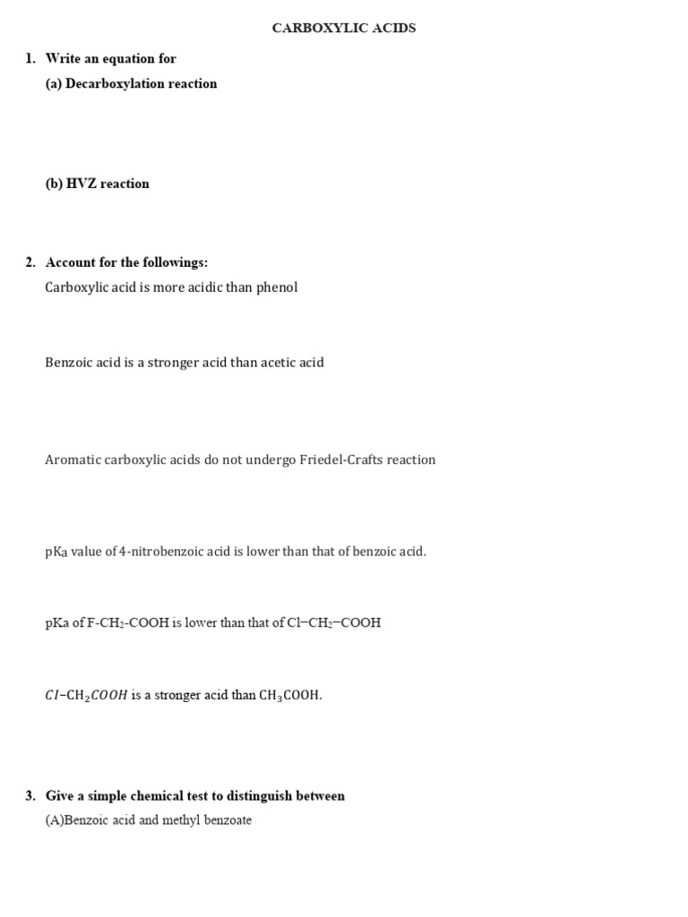 Carboxylic Acids and Amines Reactions | PDF | Carboxylic Acid | Acid