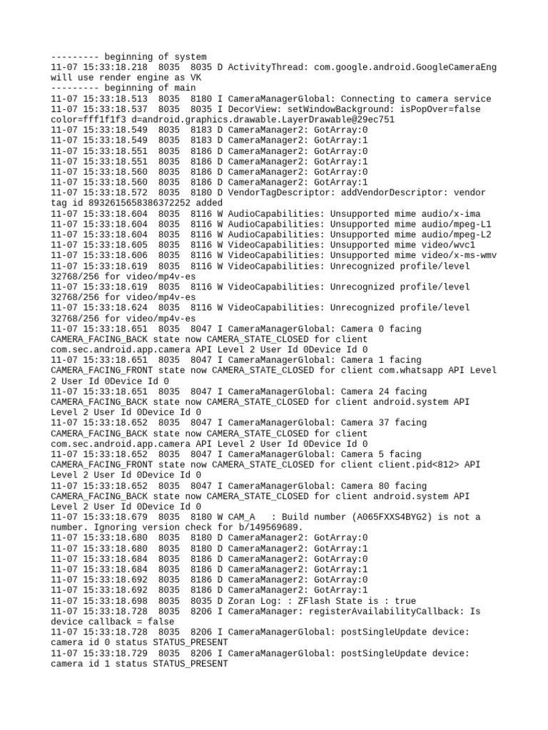 Log Cat 1762500798370 | PDF | Software | Embedded Linux Distributions