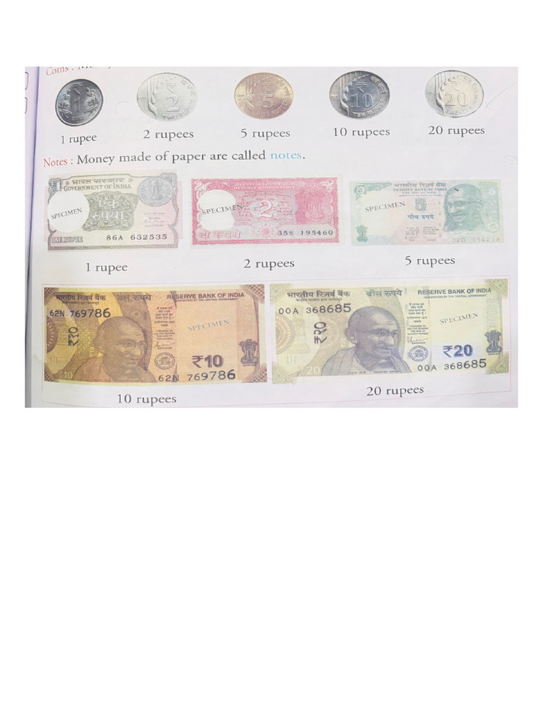 Indian Coins and Notes Enhanced | PDF