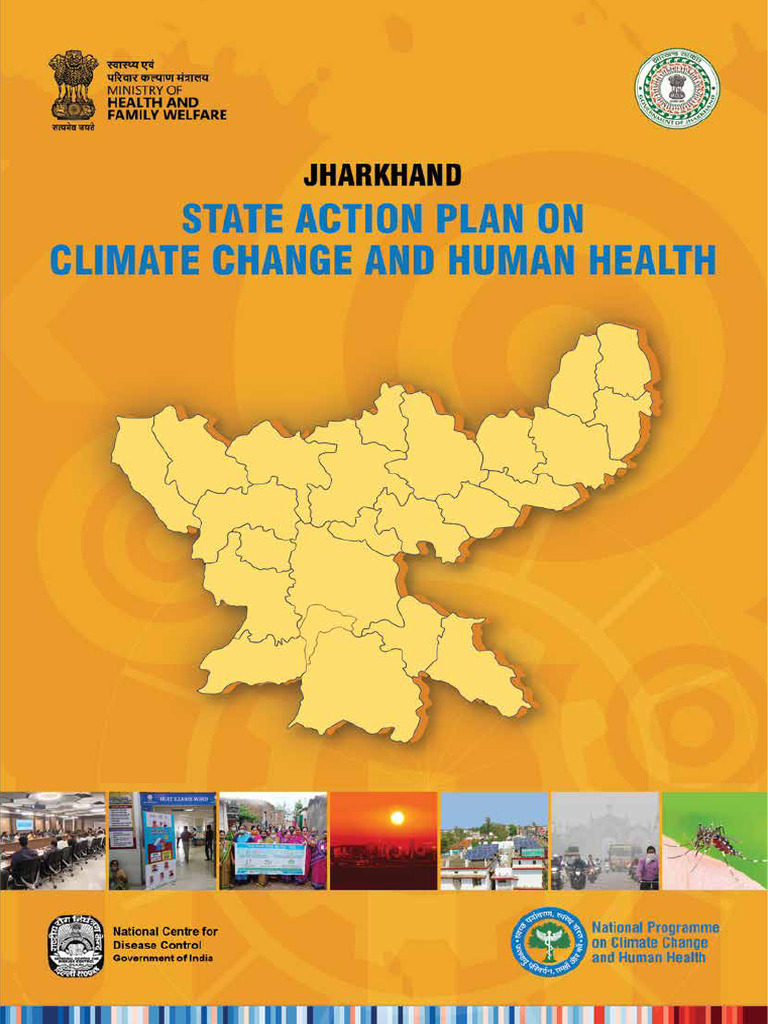 Jharkhand Climate Change Health Plan | PDF | Rain | Climate Change