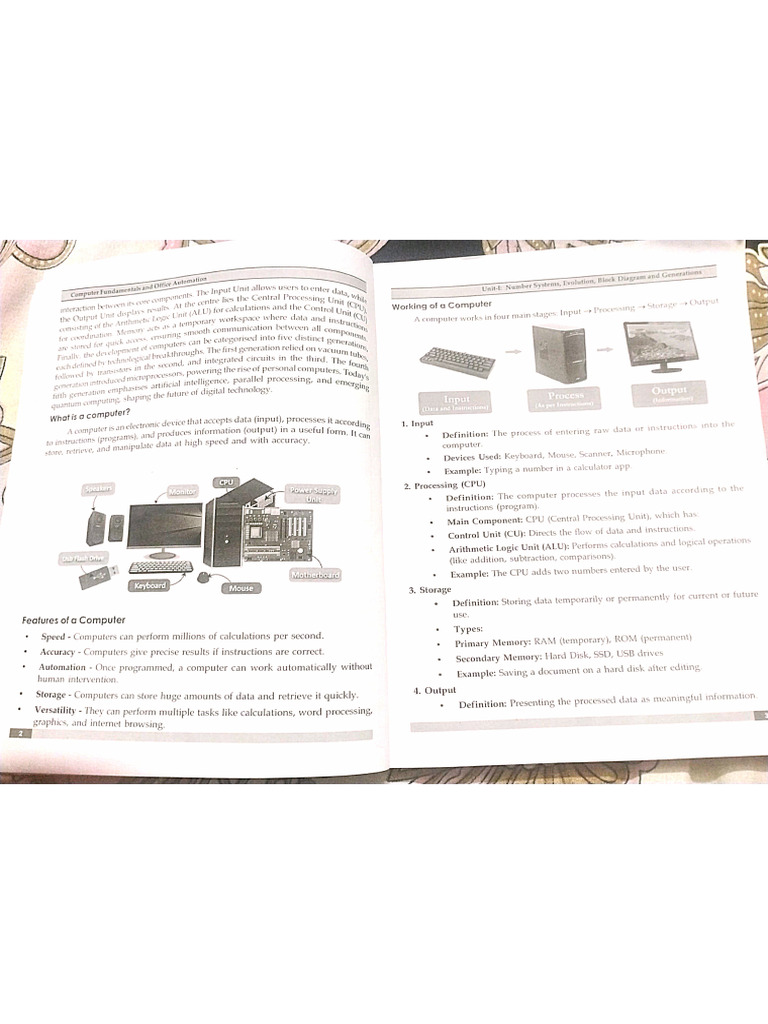 Unit 1 Computer Fundamentals | PDF
