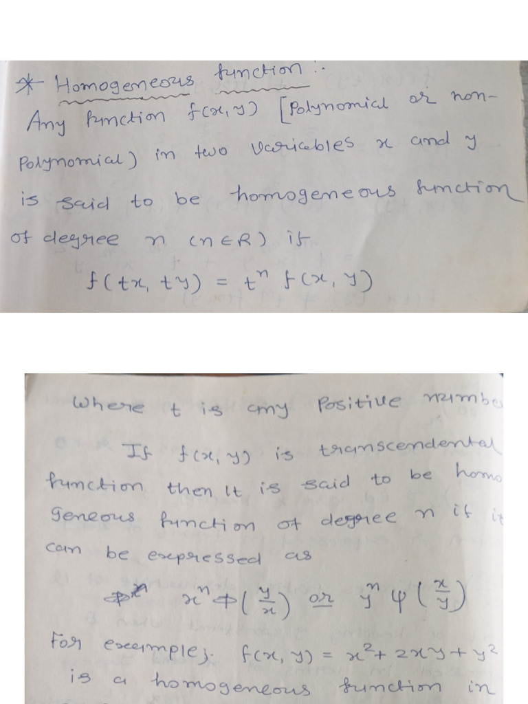 M 1 Notes | PDF