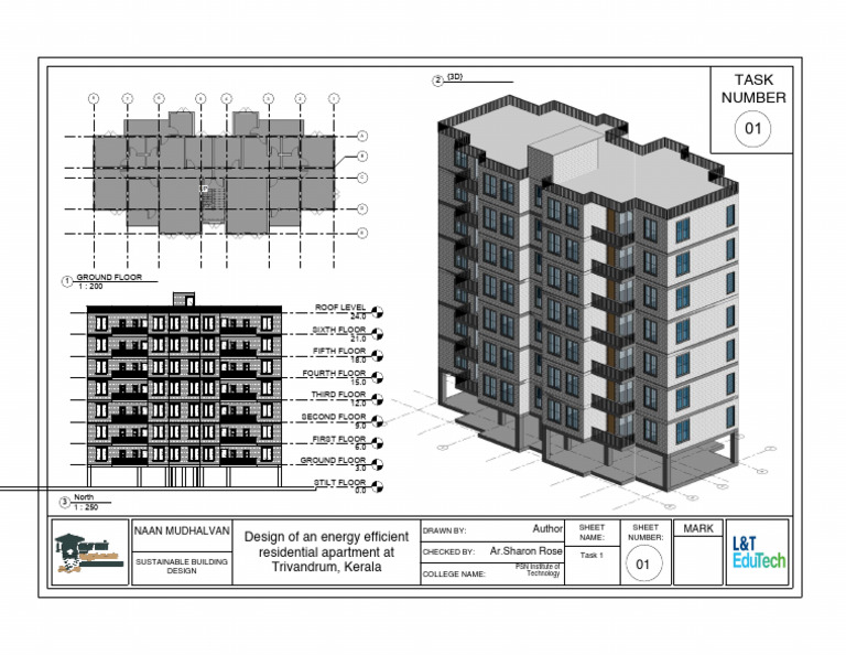Energy Efficient Apartment Design | PDF