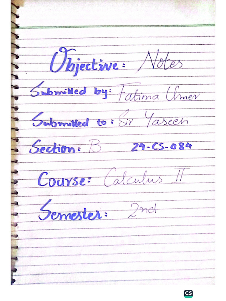 Calculus 2 Notes 14.4,14.5,14.7 | PDF