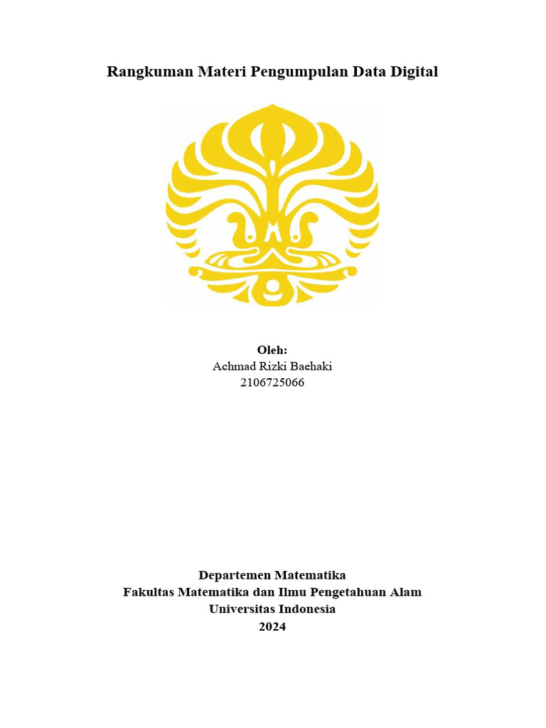 Rangkuman MPDD - Achmad Rizki Baehaki | PDF