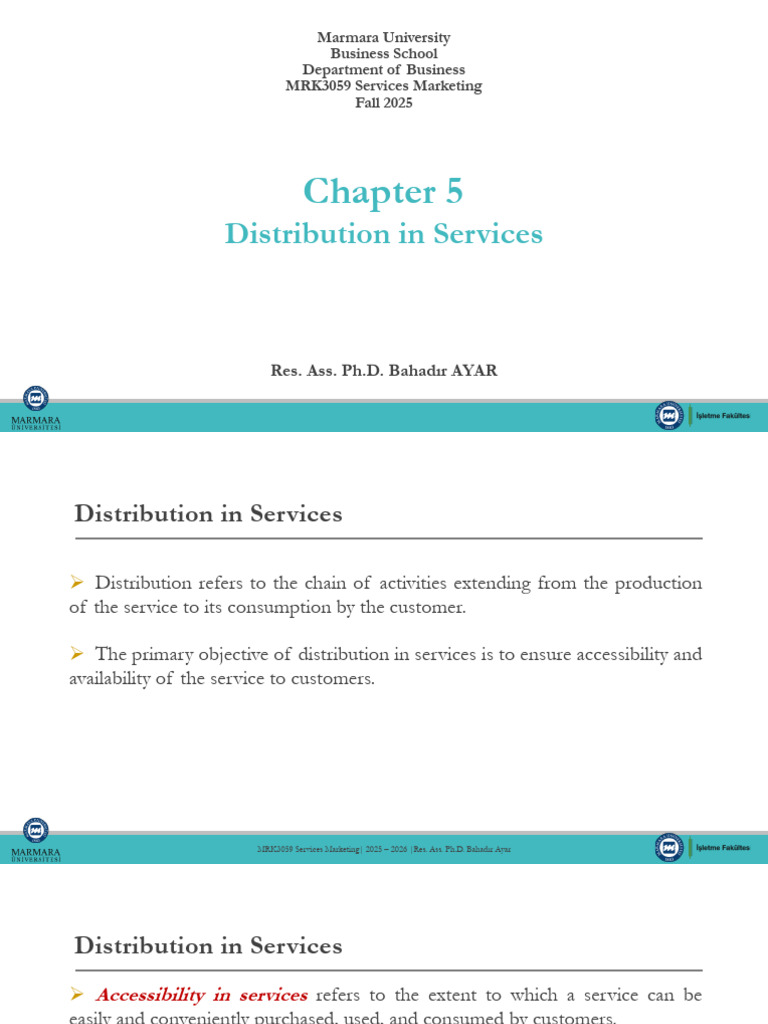 Service Distribution Strategies Explained | PDF | Franchising | Market ...