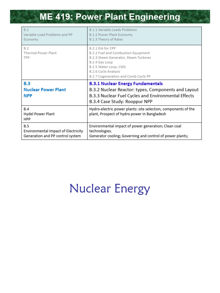 Power Plant Engineering Overview | PDF | Nuclear Power | Chernobyl Disaster