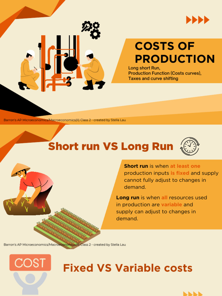 Understanding Production Costs in Economics | PDF | Microeconomics ...