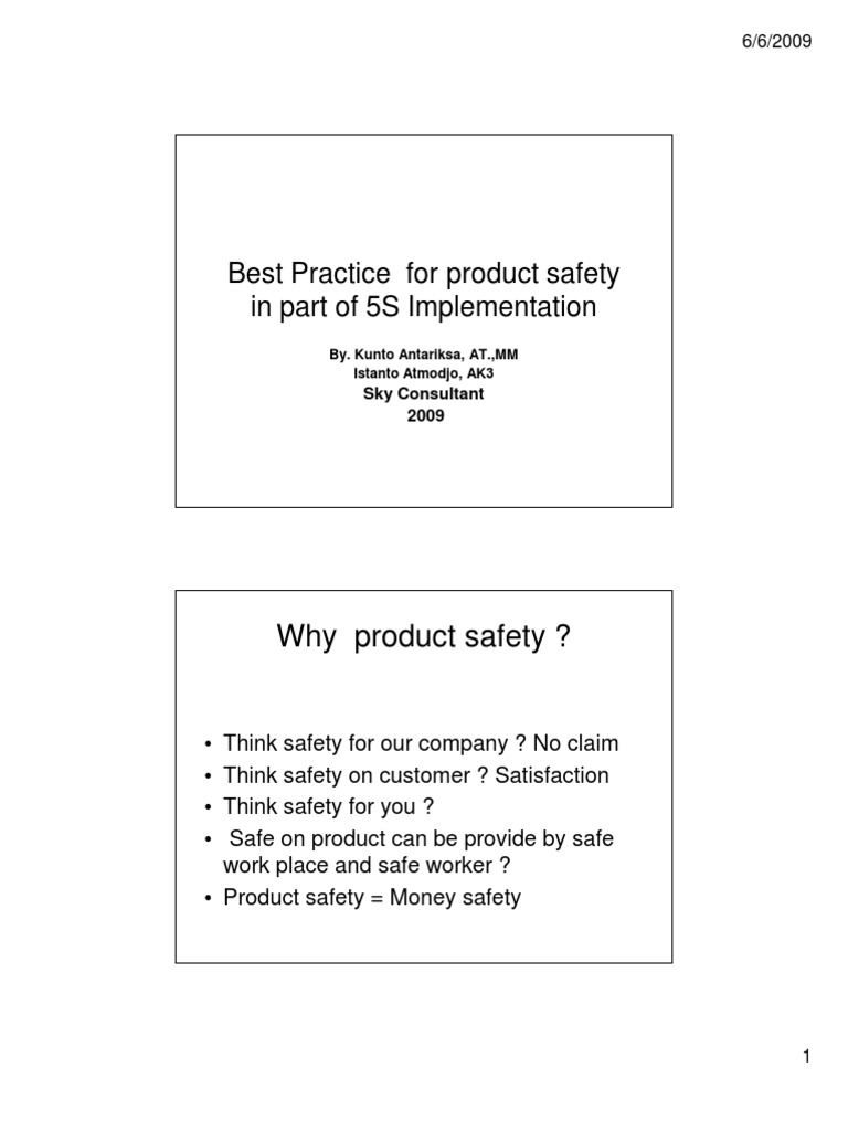 Idea of Product Safety PDF Metal Detector Revenue