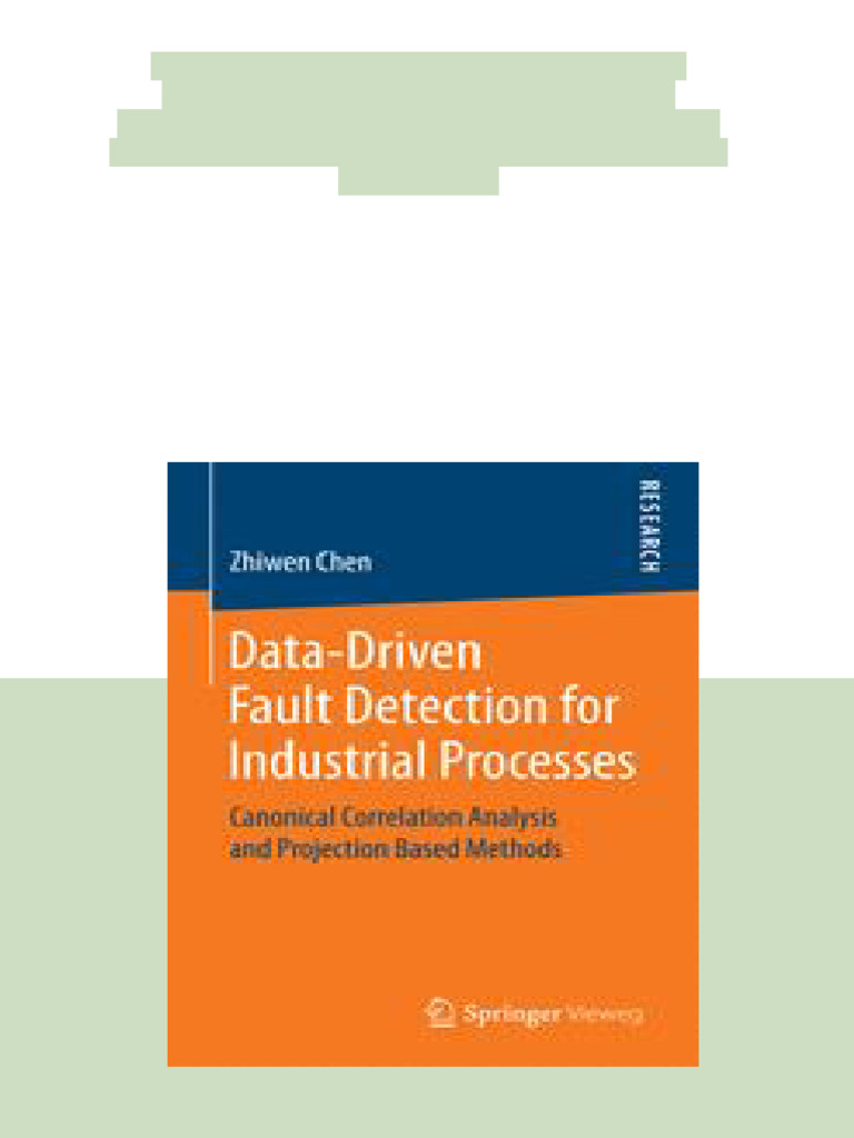(Ebook) Data-Driven Fault Detection for Industrial Processes: Canonical ...