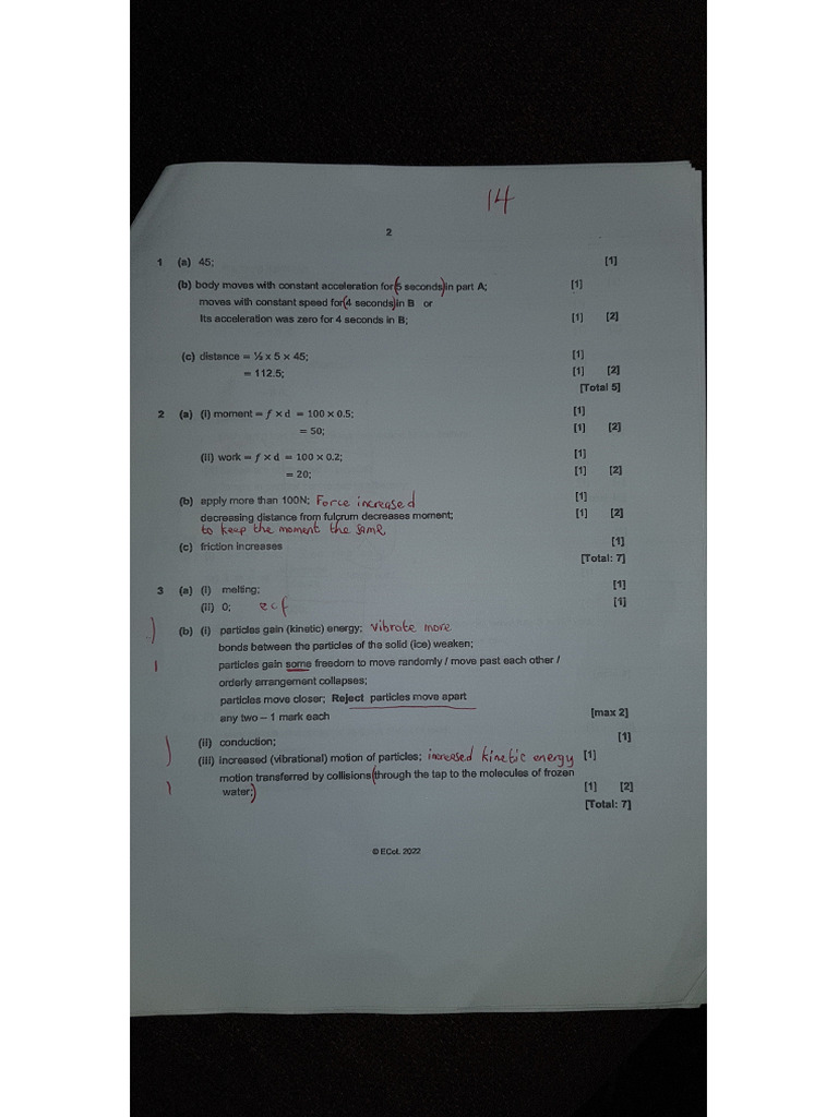 2022 P.science P2 Ms | PDF