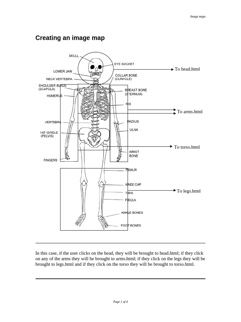 How to Create Image Maps in HTML | PDF | Area