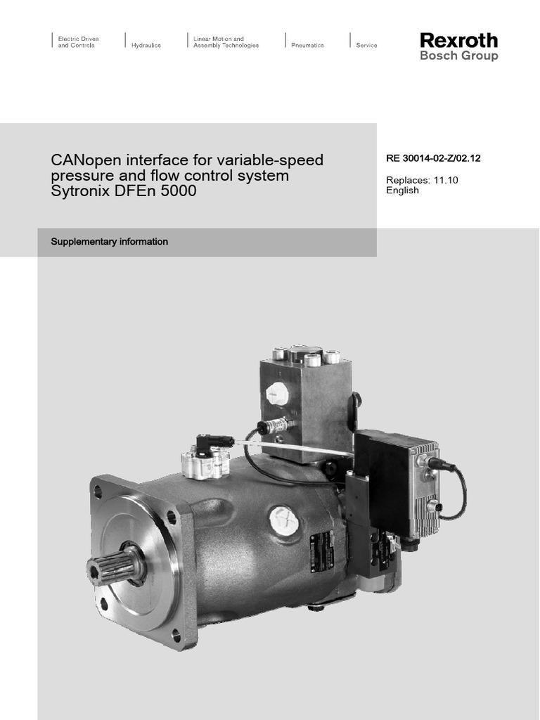 CANopen Interface for Sytronix DFEn 5000 | PDF | Digital Technology ...