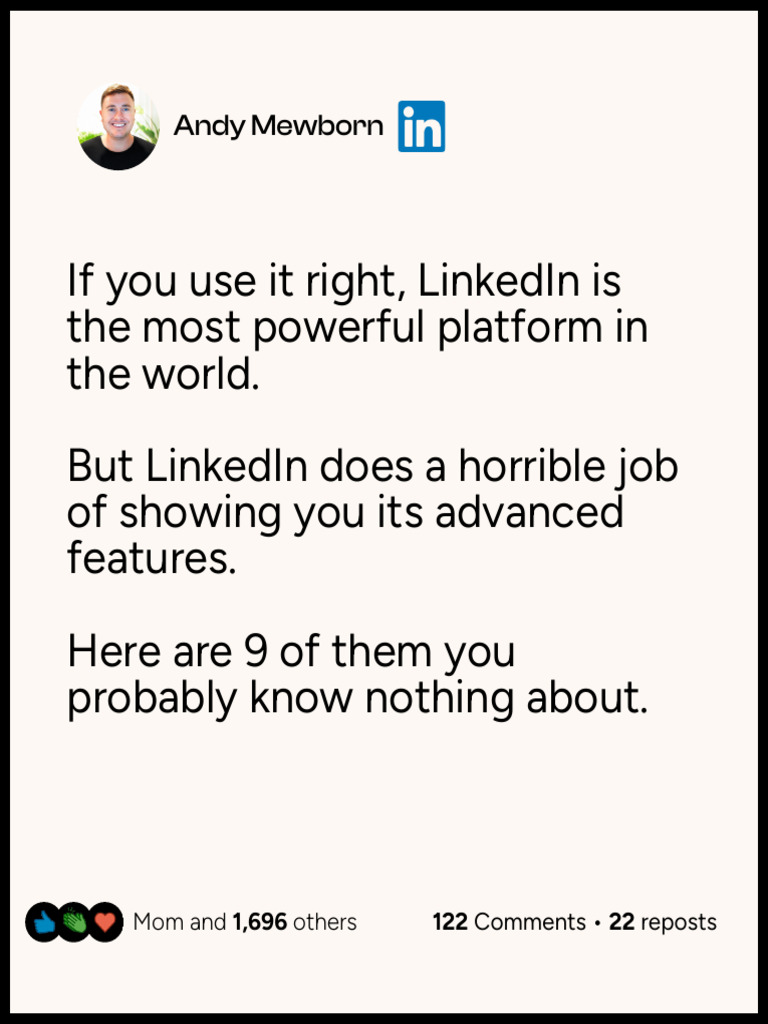 9 LinkedIn Tips You Probably Know Nothing About 1719028698 | PDF ...
