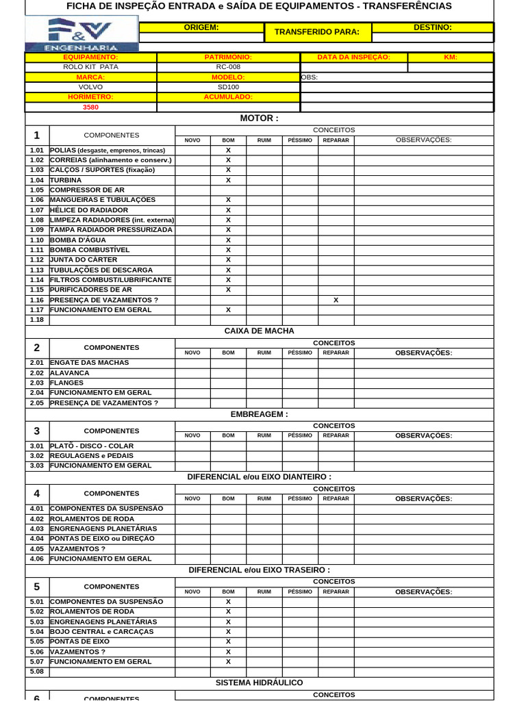 RC-008-RDJ | PDF | Eixo | Bomba
