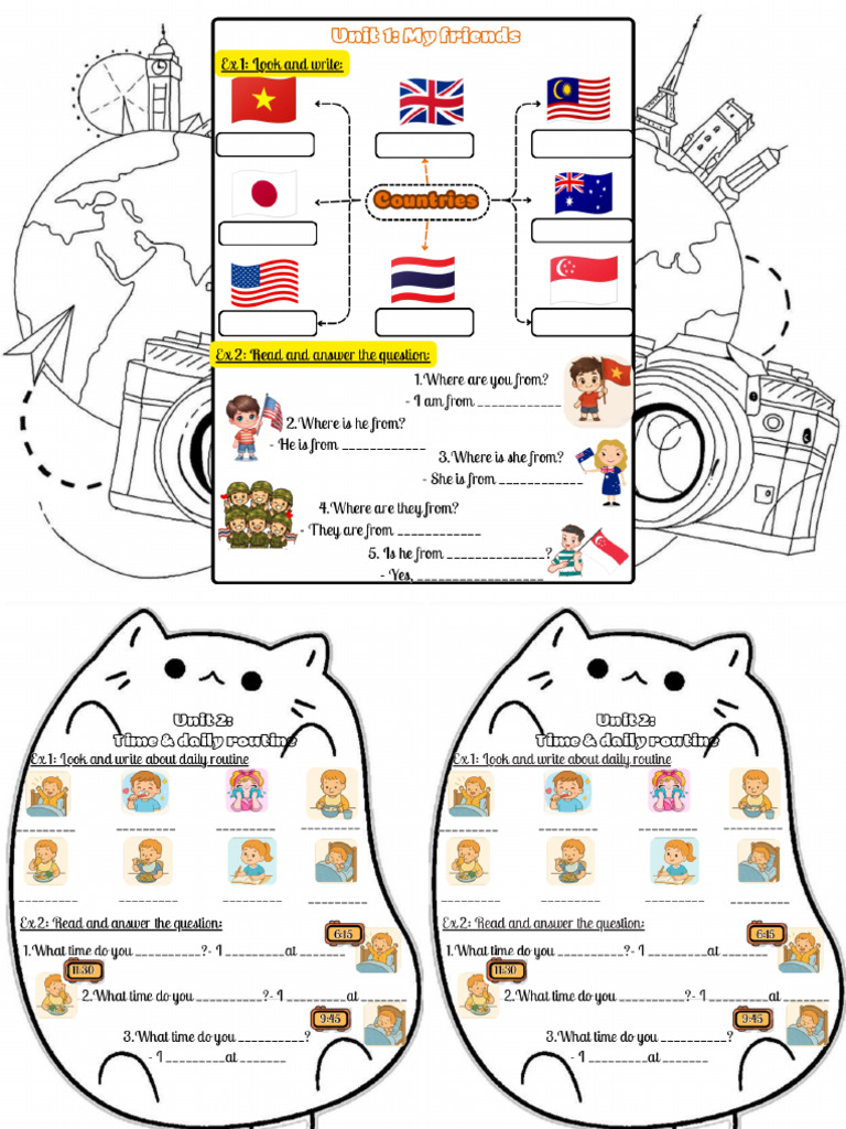 Worksheet GRADE 4 | PDF