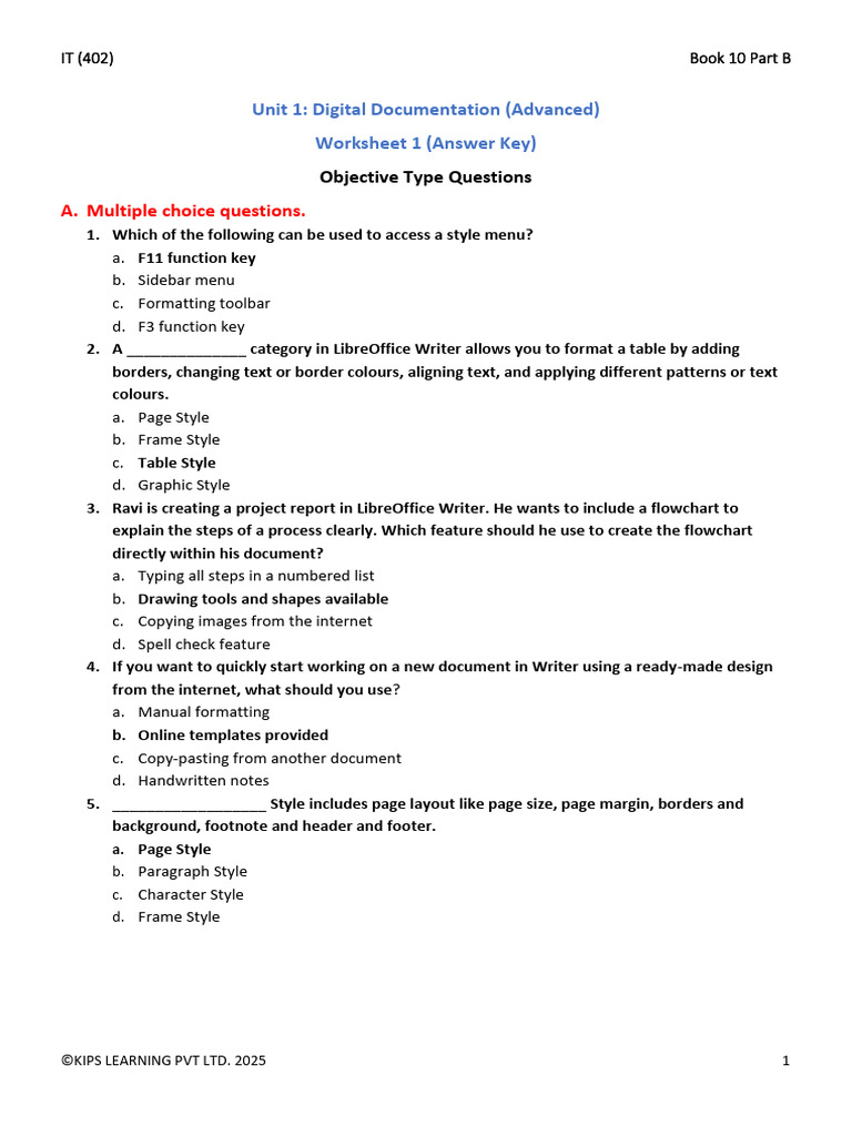 Advanced Digital Documentation in LibreOffice | PDF | Page Layout ...