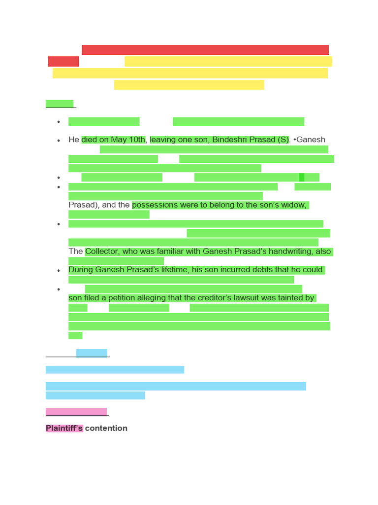 Court Ruling on Inherited Property Rights | PDF | Private Law | Common Law