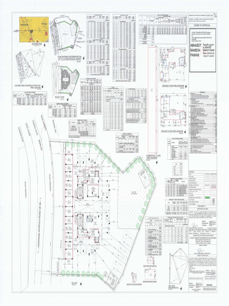 Approved As-Built Drawing Certificate | PDF