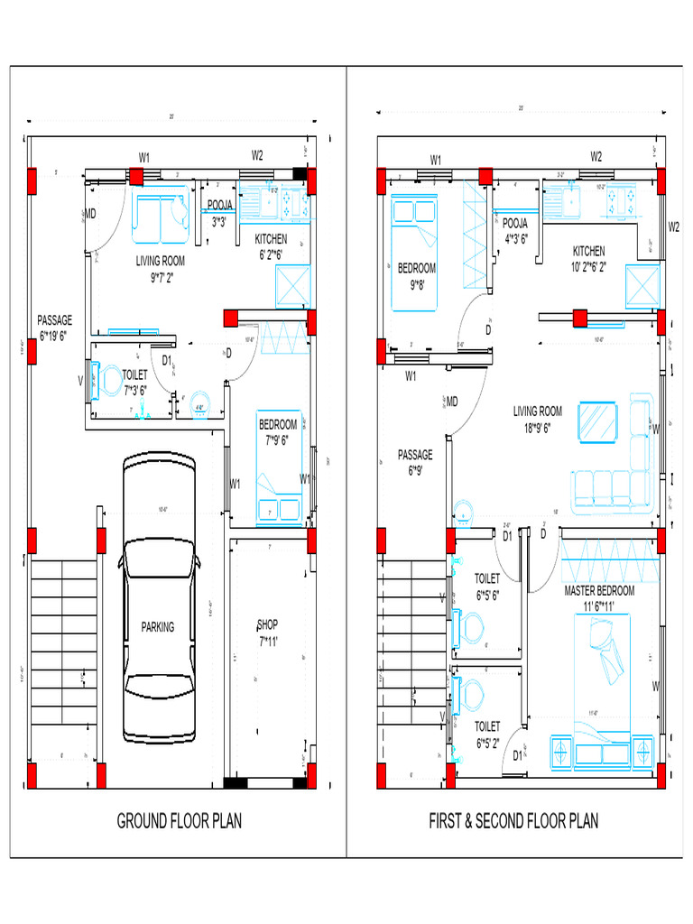 Floor Plan Dimensions and Layouts | PDF | Home | Room
