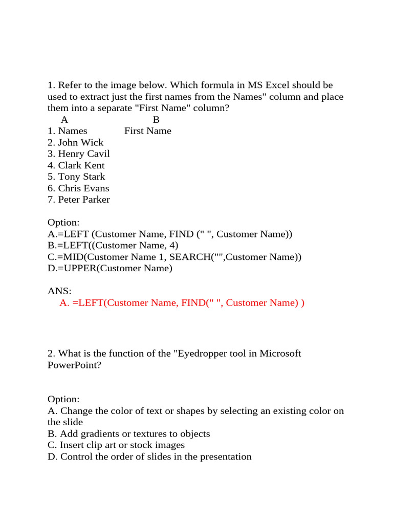 Excel and PowerPoint Features Explained | PDF | Microsoft Excel ...
