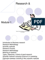 Module 1 Business Research