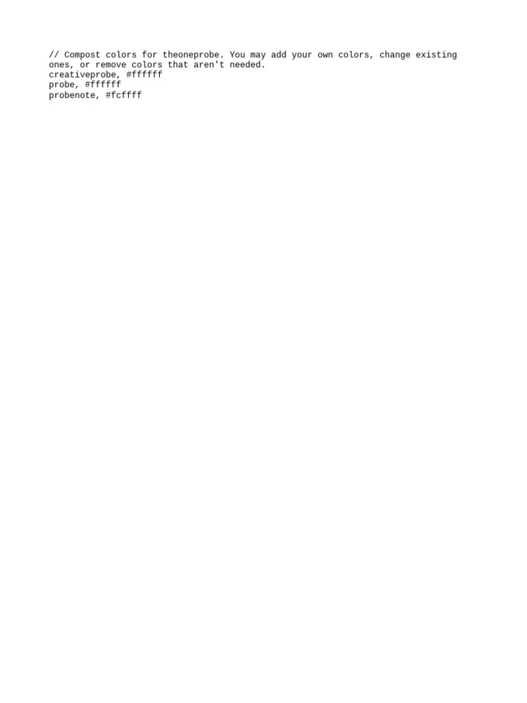 The One Probe | PDF