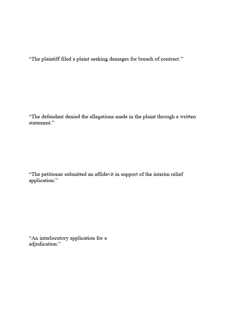 Key Legal Terms in Litigation Explained | PDF | Lawsuit | Legal Remedy