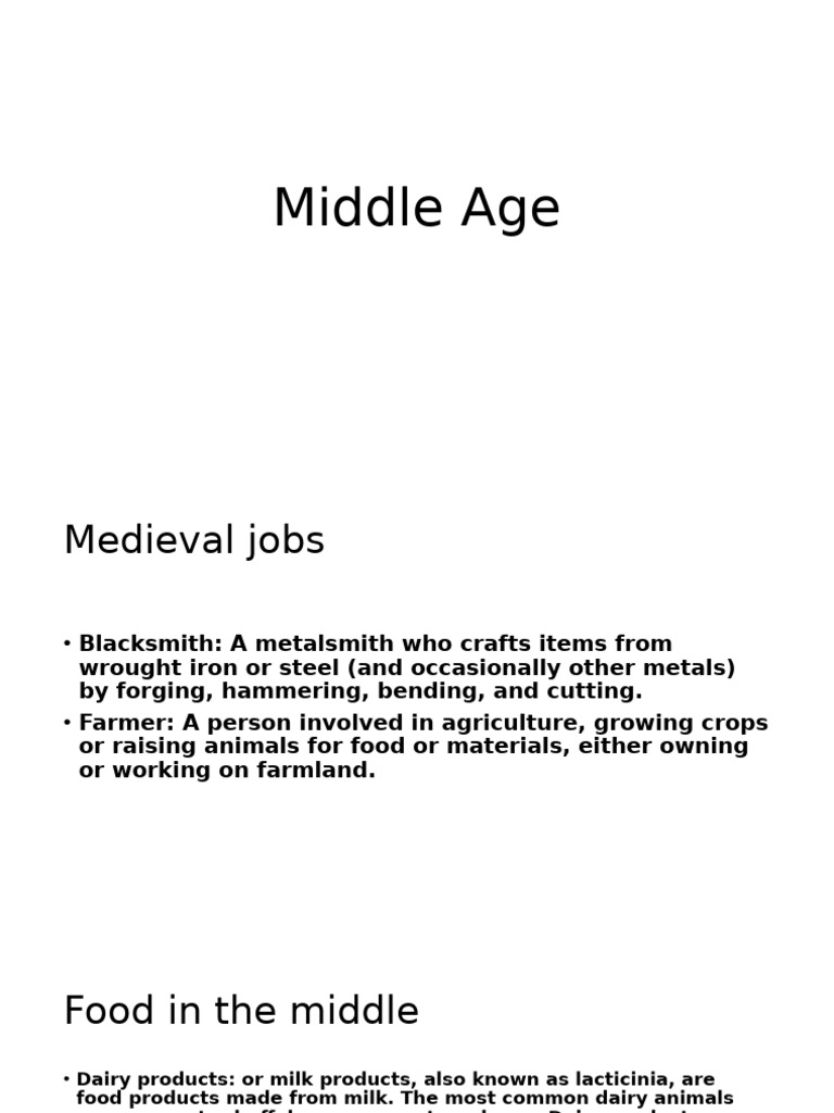 Middle Ages | PDF