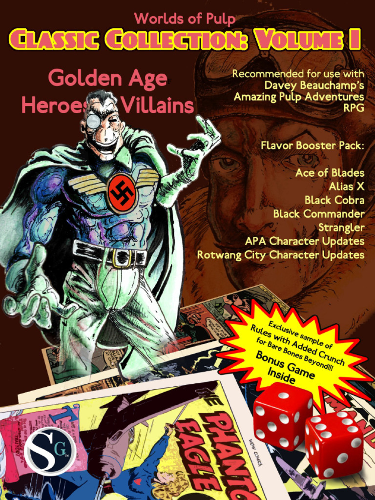 Golden Age Pulp RPG Character Guide | PDF | Flying Ace