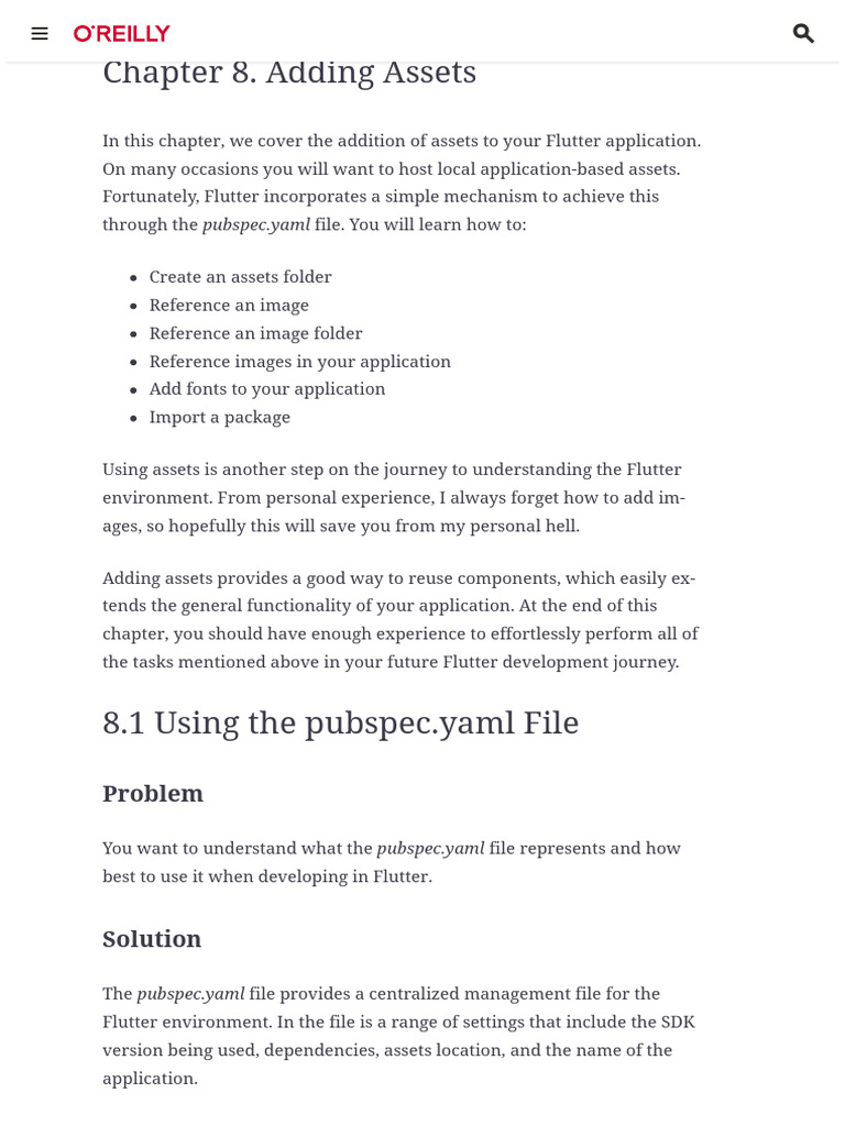 Adding Assets in Flutter Applications | PDF | Software Development ...