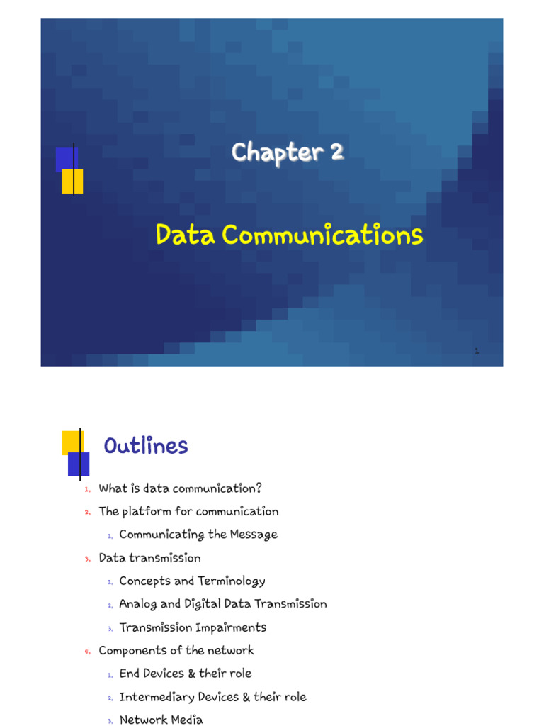 Data Communications Fundamentals | PDF | Computer Network ...