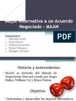 MAAN-Mejor Alternativa Negociación