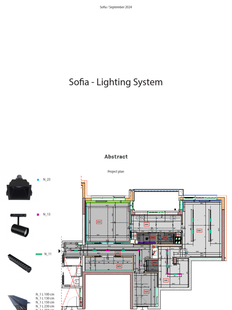 Project Lighting System | PDF