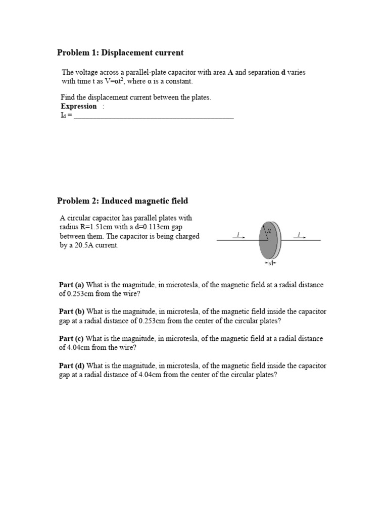 Electromagnetic Wave Problems and Solutions | PDF | Waves | Amplitude