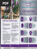 NWU 2026 Application Guide | PDF | University And College Admission ...
