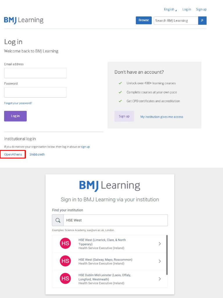 11 - BMJ Learning LoginRegistration | PDF