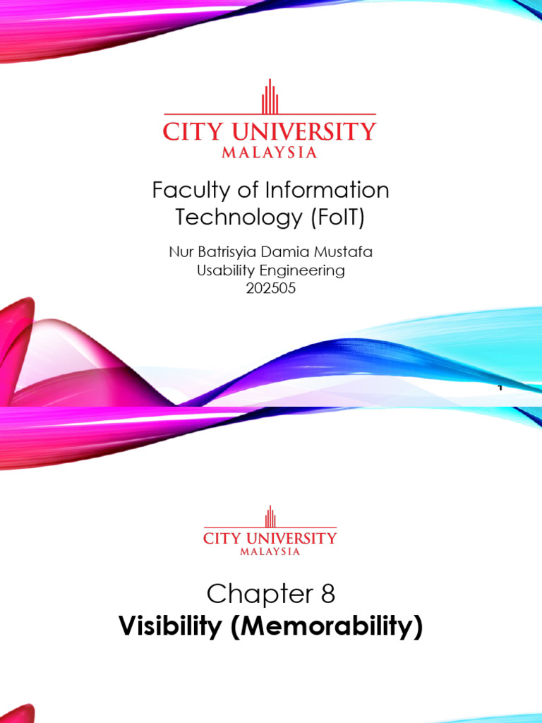 Usability Principles: Visibility in Design | PDF | Graphical User ...