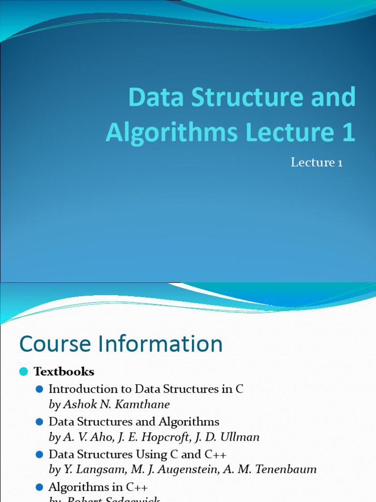 Data Structures and Algorithms Overview | PDF | Queue (Abstract Data ...