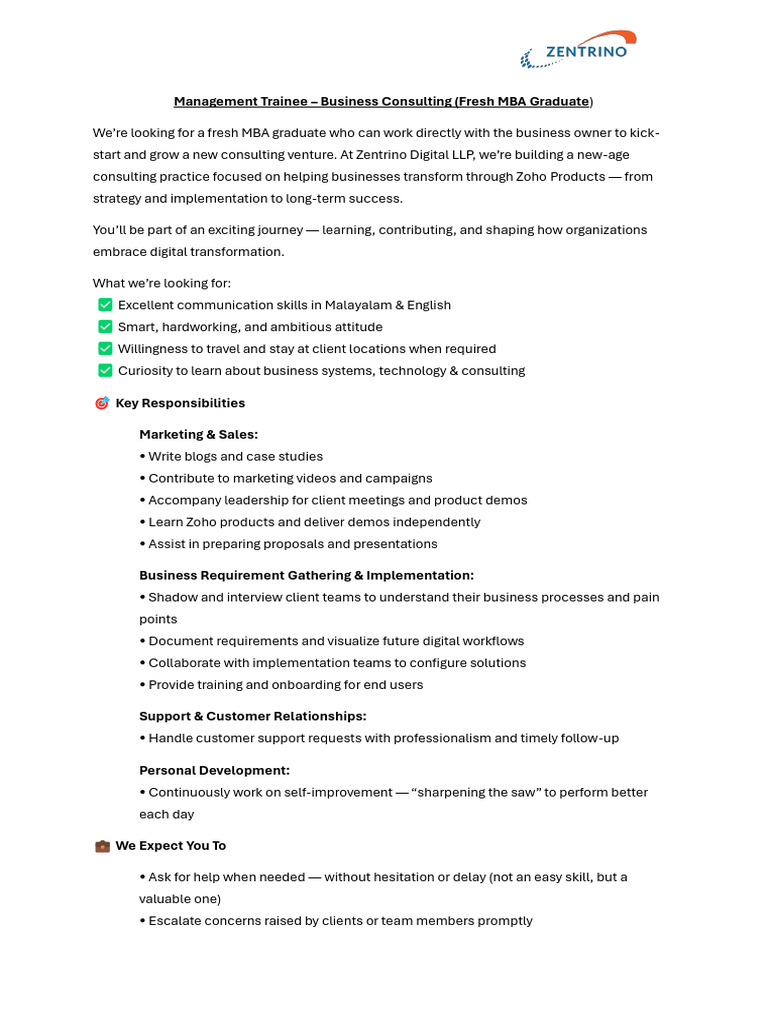 Hiring Fresh MBA Graduate | PDF | Learning | Social Psychology