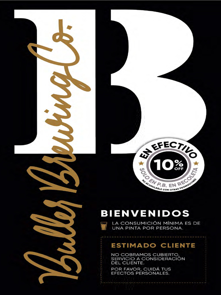BULLER Menú CAST MAYO 2025 | PDF