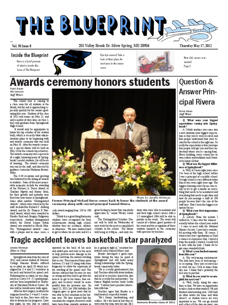 Springbrook Blueprint Issue 8 2012 | PDF | Teachers | Engineering
