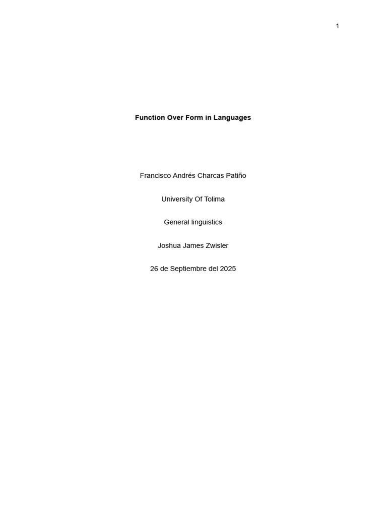Functionality in Language Evolution | PDF | Semantics | Linguistics