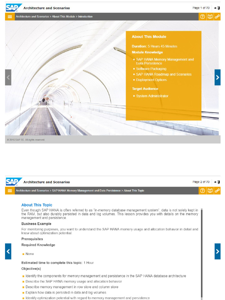 SAP HANA Database Architecture Overview | PDF | Databases | Cloud Computing