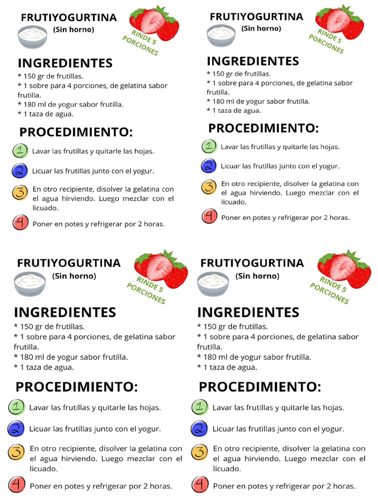 Receta | PDF