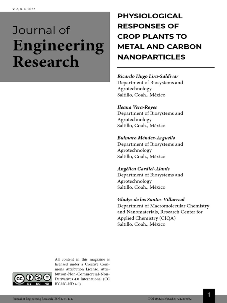 Physiological Responses of Crop Plants T 2 | PDF | Photosynthesis | Plants
