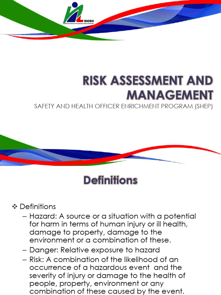 04-Risk Assessment and Management | PDF | Risk | Hazards