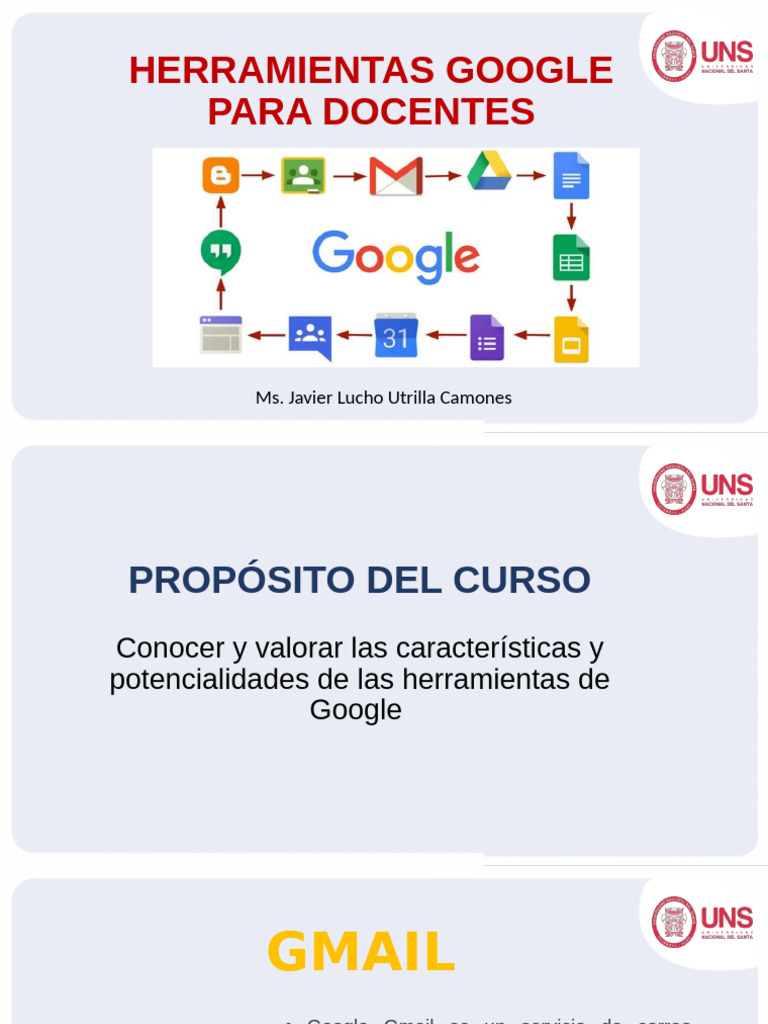 Herramientas Google para Docentes | PDF | Internet | Informática